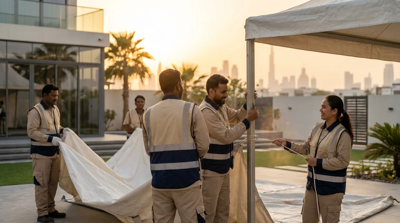 فريق غسيل خيام وبيوت شعر 2