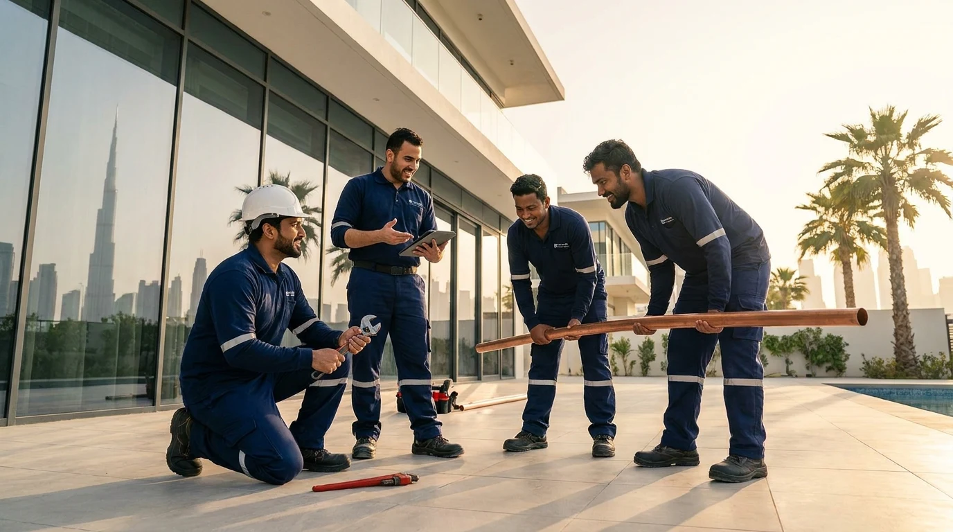 فريق خدمات سباكة متخصصة 1