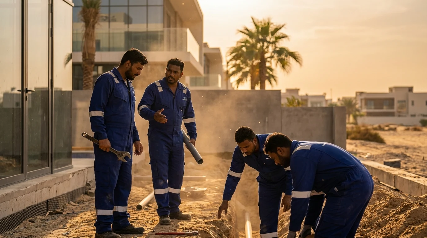 فريق خدمات سباكة متخصصة 2