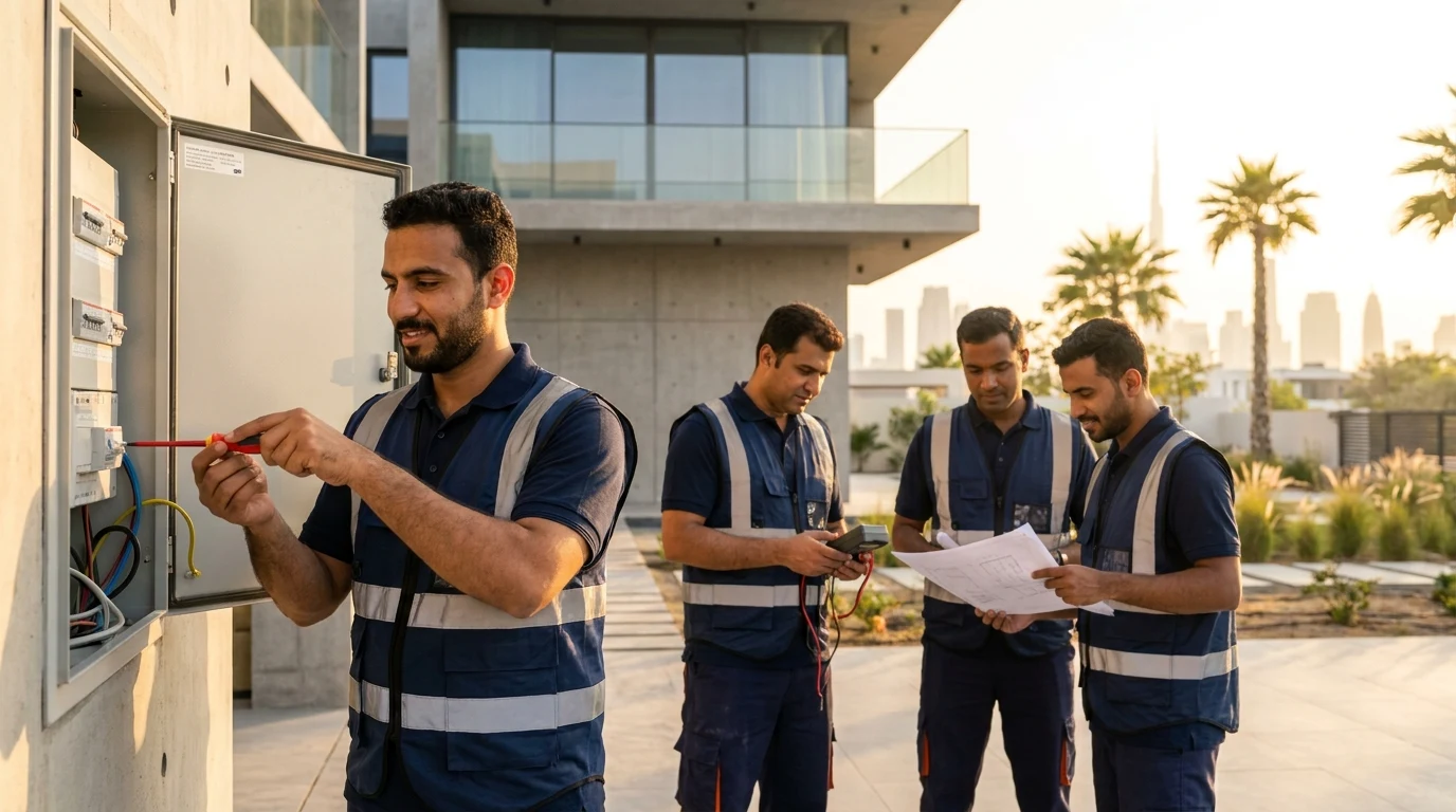 صيانة لوحات توزيع الكهرباء في الإمارات