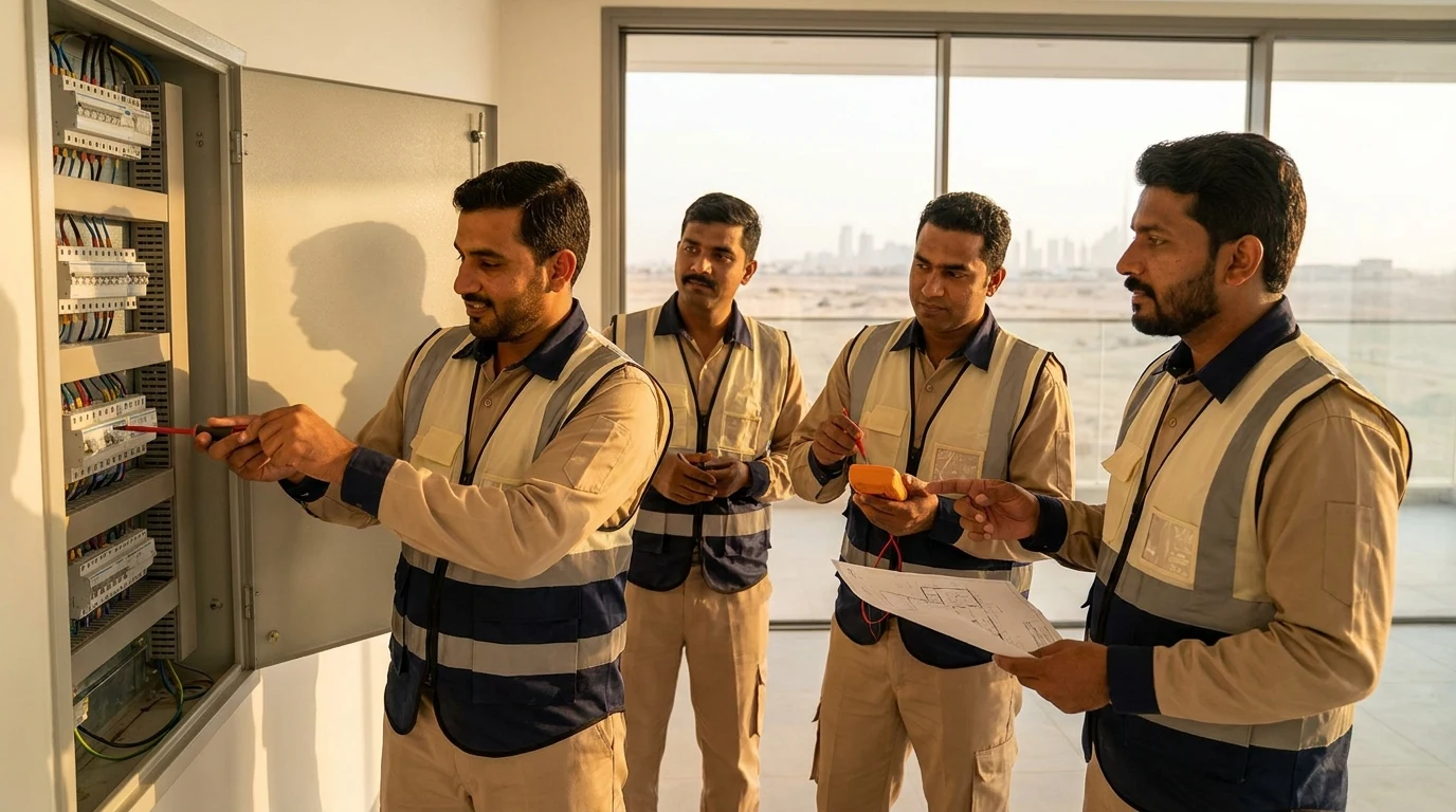 صيانة لوحات توزيع الكهرباء في الإمارات