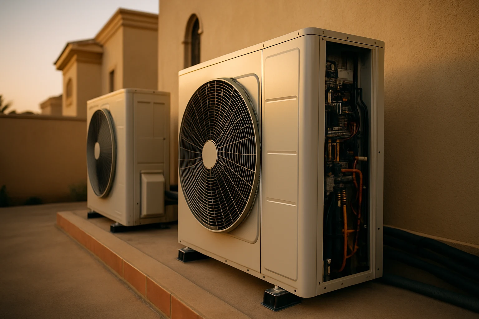صيانة تكييف VRF (عوامل تبريد متغيرة) في الخبر
