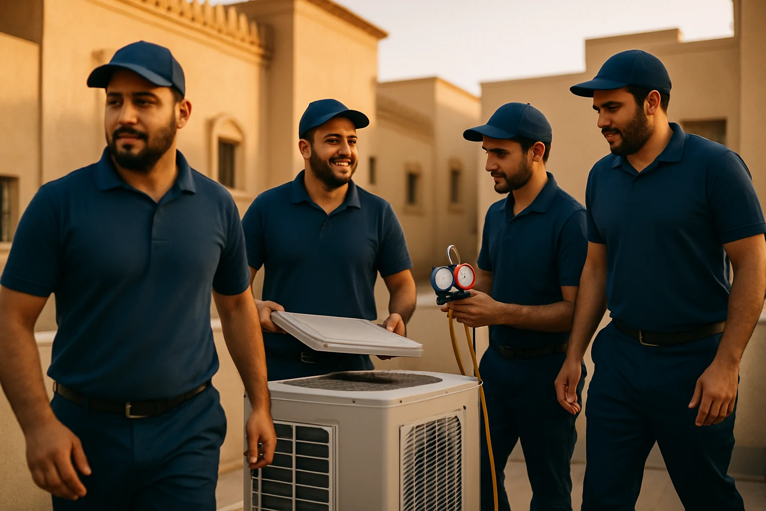 تغيير كمبروسر مكيف في السعودية