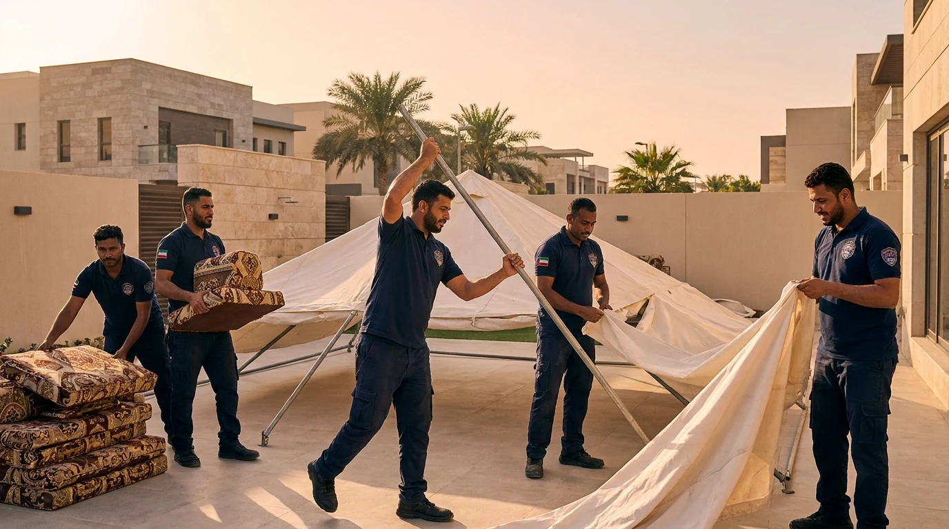 فريق تجهيز خيام أفراح ومجالس خارجية 1