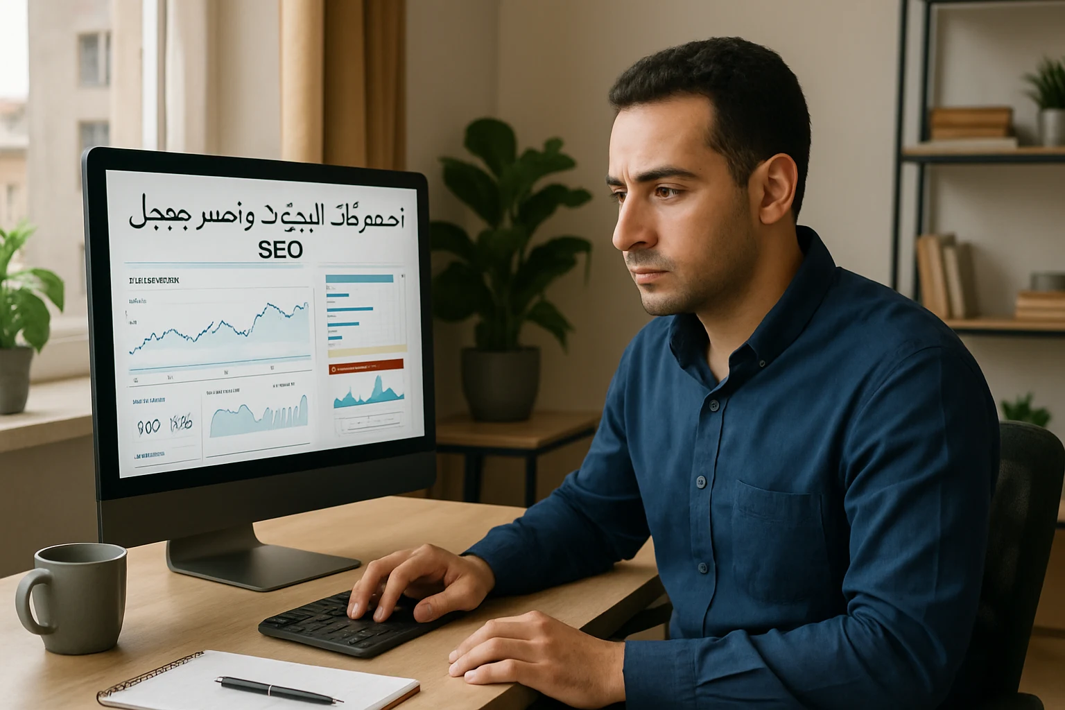 تحسين محركات البحث SEO وتصدر جوجل — during