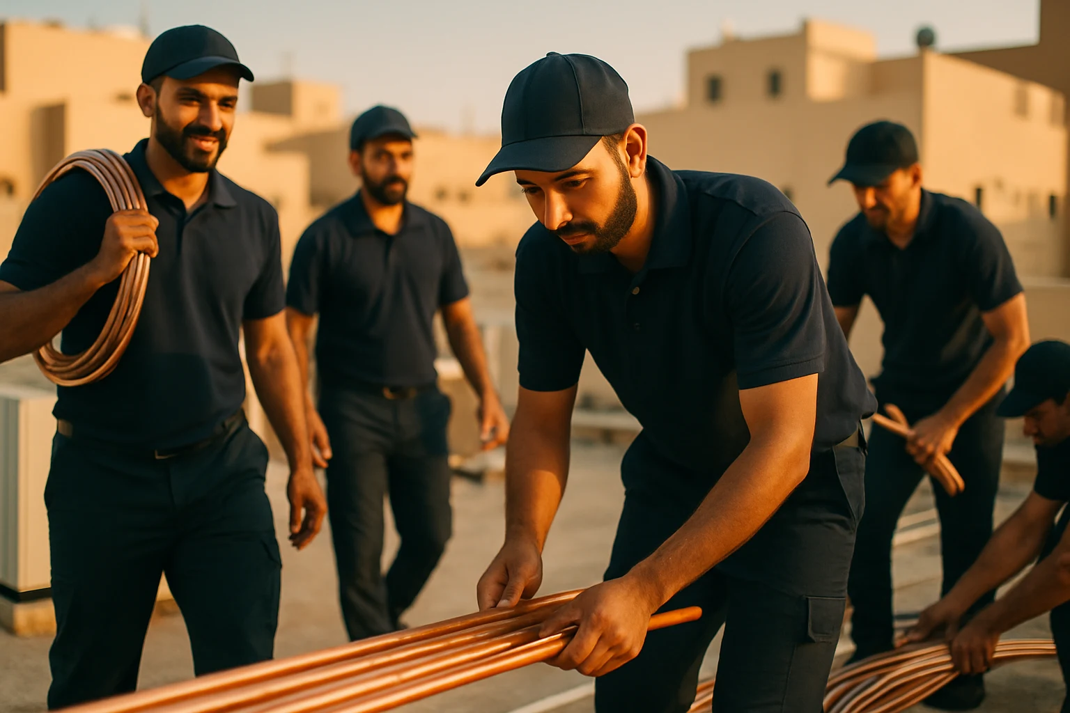 تمديد نحاس مكيفات في الطائف