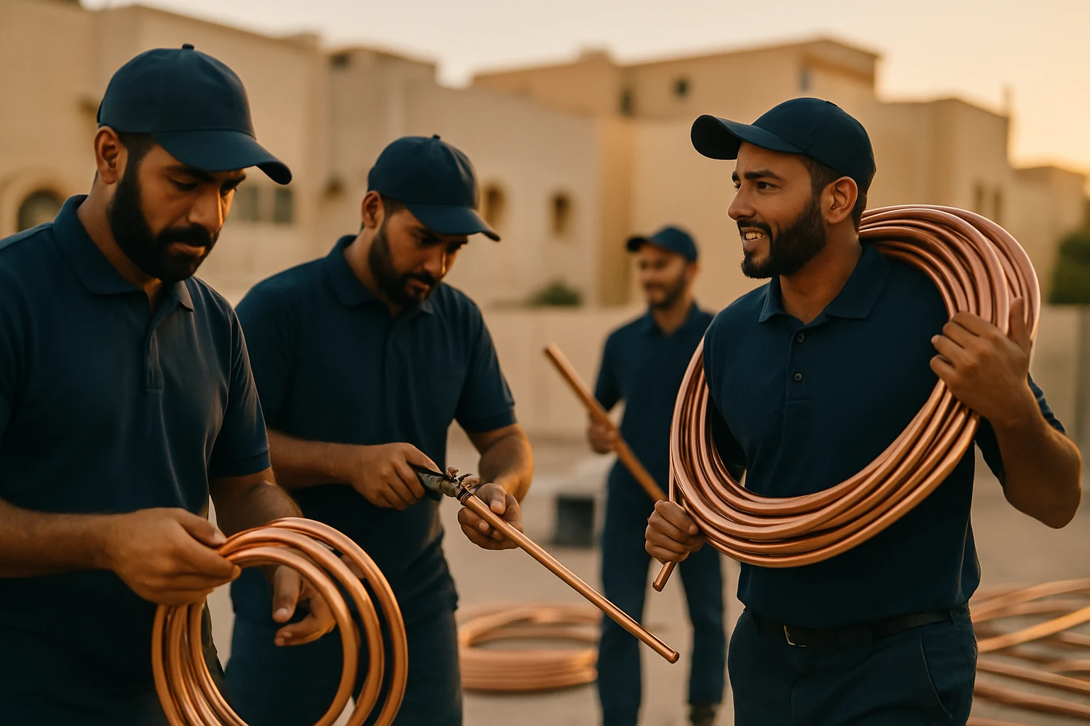 تمديد نحاس مكيفات في الطائف