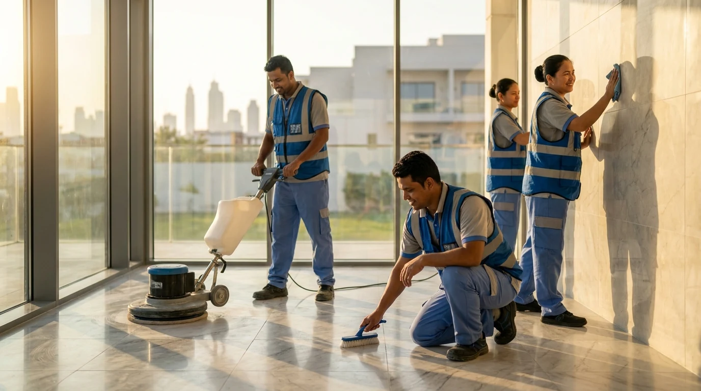 تنظيف بلاط في الإمارات 1