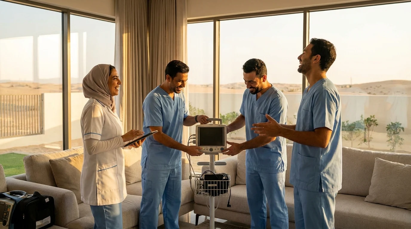 فريق تنظيف مستشفيات ومراكز طبية 2