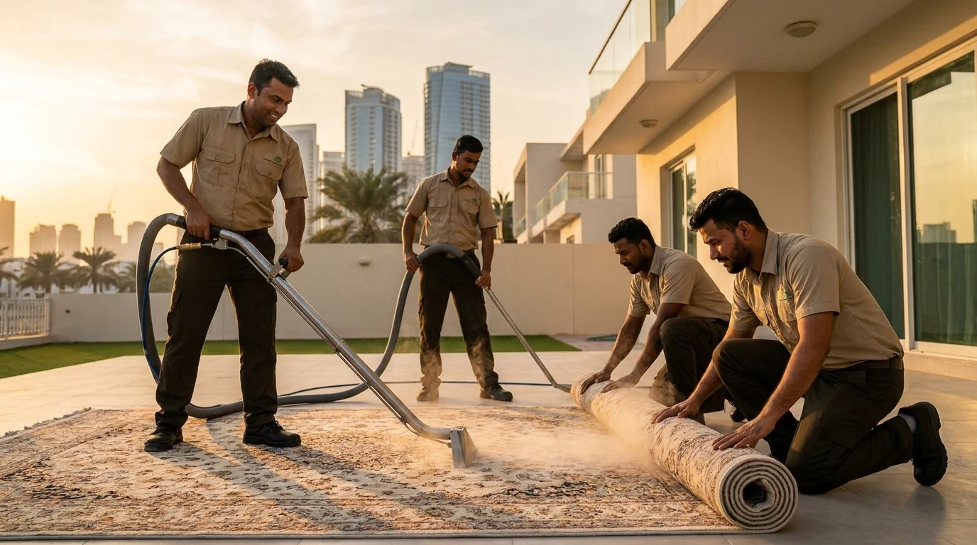 فريق شركة تنظيف سجاد بالبخار 1