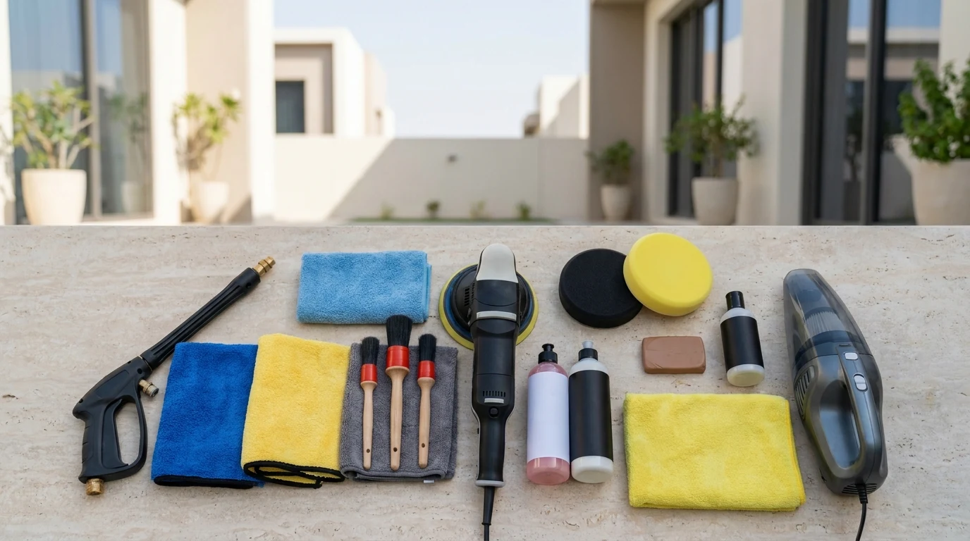 تنظيف سيارات متنقل في الإمارات 4