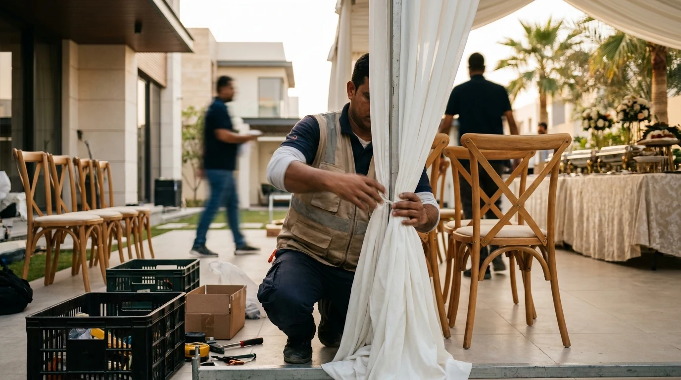 تنظيم حفلات استقبال المواليد — قبل
