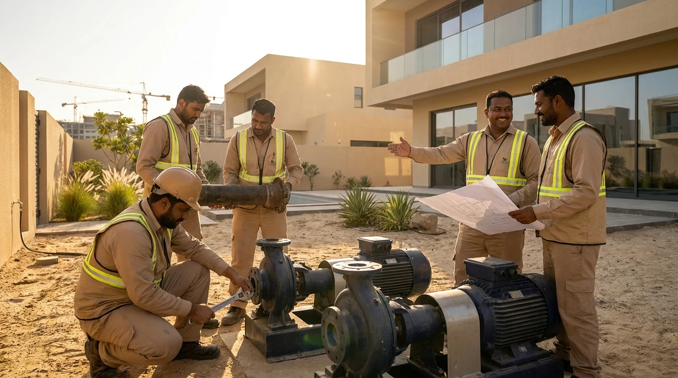تركيب مضخات مياه (دينمو) في الإمارات