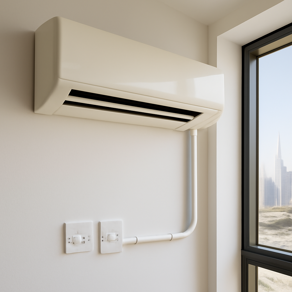 عمارة سكنية في أبوظبي — توزيع كهرباء غير منتظم