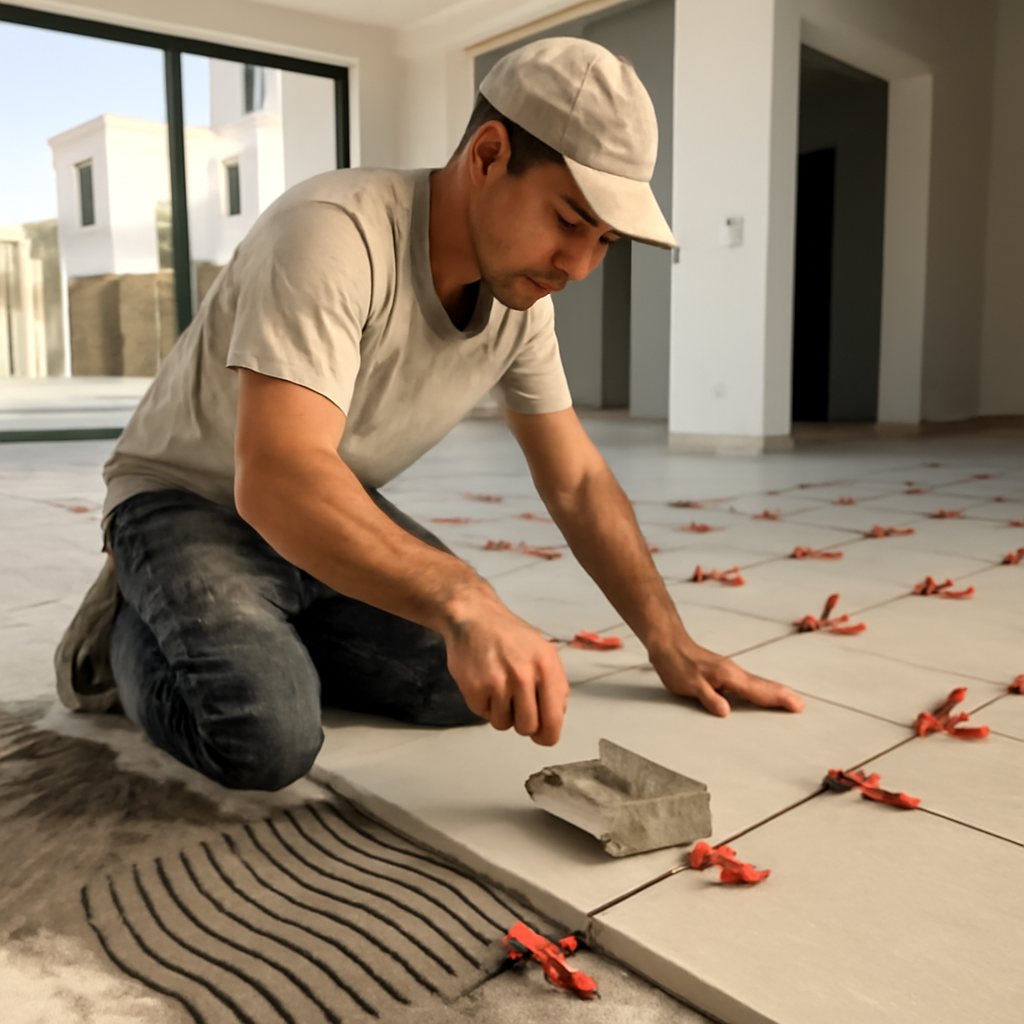 مبلط سيراميك وبورسلين — قبل