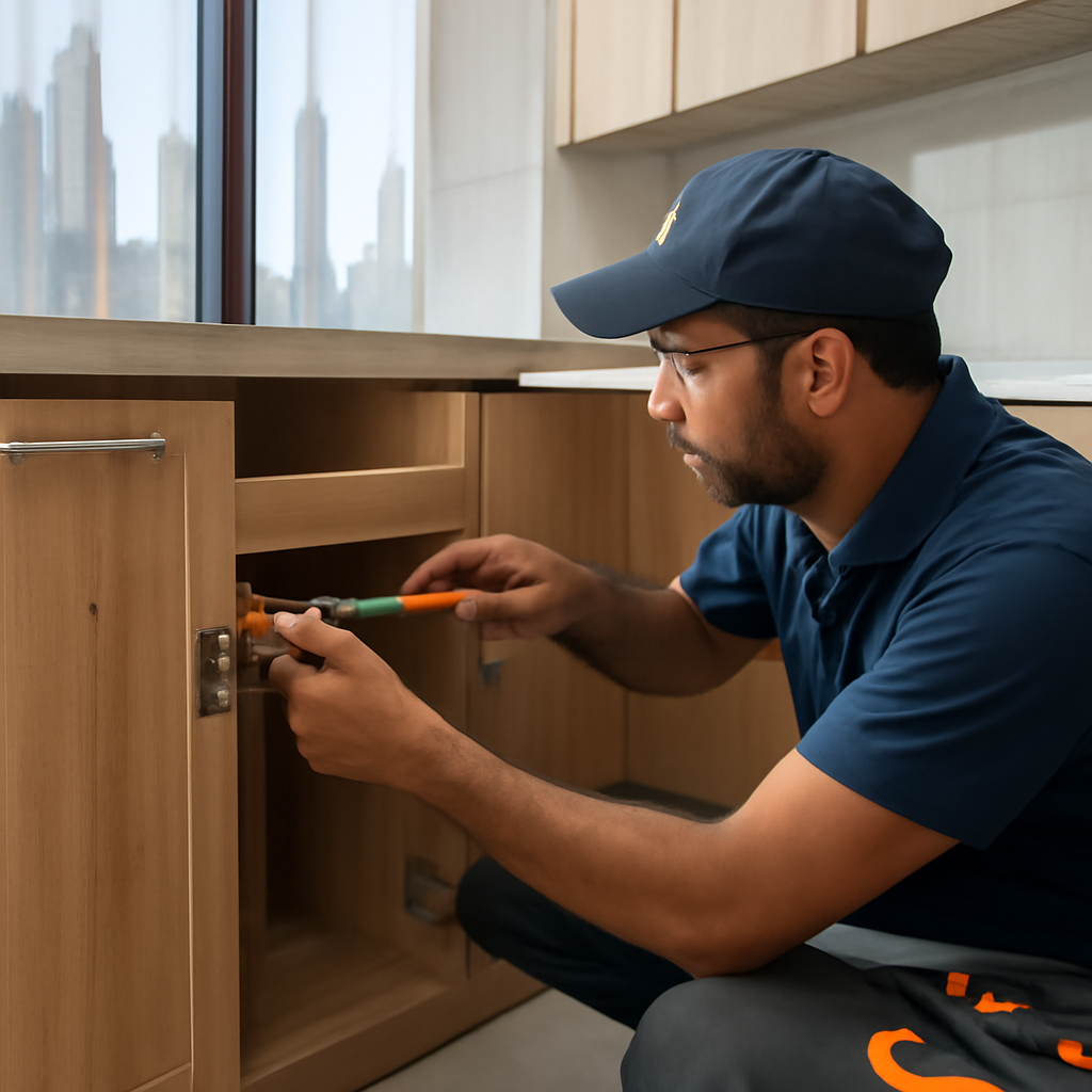 صيانة دواليب مطابخ — صيانة دواليب المطبخ، جدة